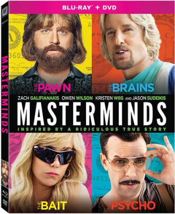 Masterminds (2015) (Blu-ray + DVD)