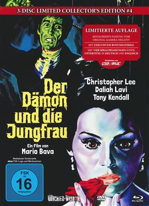 Der Dämon und die Jungfrau (1963) (Cover A, Limited Collector's Edition, Mediabook, Uncut, Blu-ray + 2 DVDs)