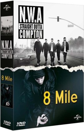 N.W.A Straight Outta Compton / 8 Mile (2 DVDs)