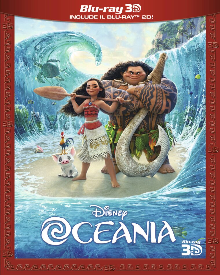 Oceania (2016) (Blu-ray 3D + Blu-ray)