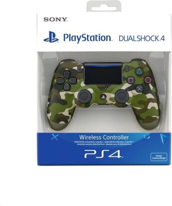 PS4 Dualshock 4 Wireless Controller - camouflage green