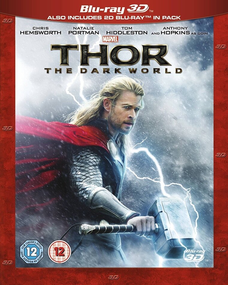 Thor 2 The Dark World 2013 Blu Ray 3d Blu Ray Cede Com