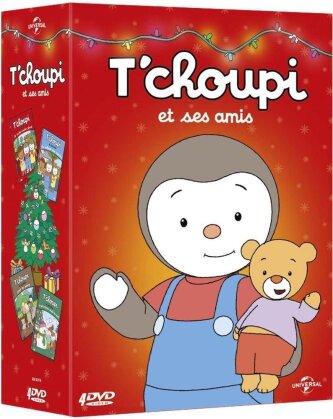 T'choupi et ses amis (Box, 4 DVDs)