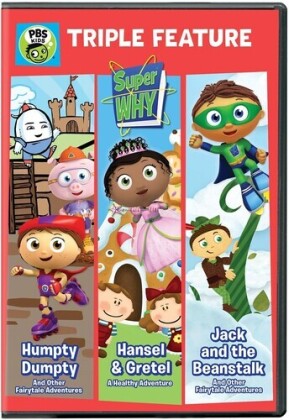 Super Why - Humpty Dumpty / Hansel & Gretel / Jack and the Beanstalk (2016) (Triple Feature, 2 DVDs)