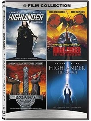 Highlander / Highlander: The Final Dimension / Highlander: Endgame / Highlander: The Source (4 Film Collection)