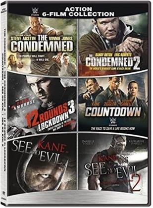 The Condemned 1 & 2 / 12 Rounds 3: Lockdown / Countdown / See No Evil 1 & 2 (Action 6-Film Collection, 2 DVDs)