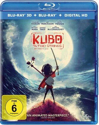 Kubo - Der tapfere Samurai (2016) (Blu-ray 3D + Blu-ray)