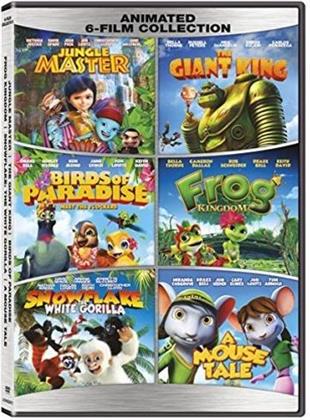 Jungle Master / The Giant King / Birds Of Paradise / Frog Kingdom / Snowflake, The White Gorilla / A Mouse Tale (Animated 6-Film Collection, 2 DVDs)