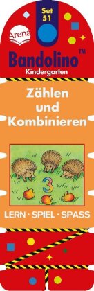Zählen und Kombinieren - LernSpielSpaß mit Lösungsschnur. Was gehört zusammen? Dreh um, schau nach!, Für Kindergarten- u. Vorschulkinder
