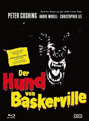 Der Hund von Baskerville (1959) (Cover B, Mediabook, Blu-ray + DVD + CD)