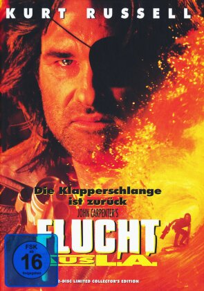 Flucht aus L.A. (1996) (Limited Collector's Edition, Mediabook, Blu-ray + DVD)