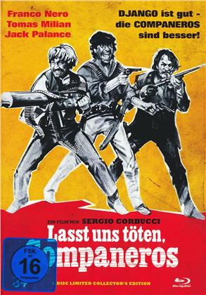 Lasst uns töten, Companeros (1970) (Cover C, Collector's Edition, Edizione Limitata, Mediabook, Uncut, Blu-ray + 2 DVD + CD)