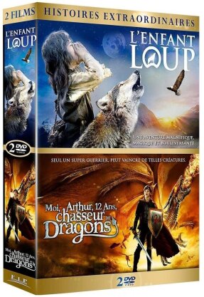 L'Enfant loup / Moi, Arthur, 12 ans, chasseur de Dragons (2 DVDs)