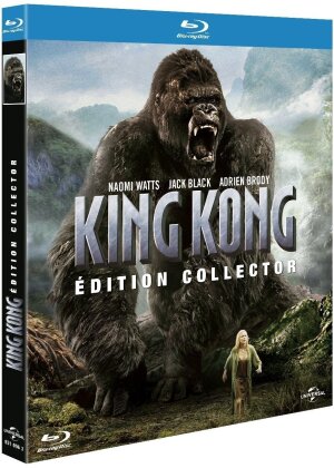 King Kong (2005) (Collector's Edition, Cinema Version, Long Version, 2 Blu-rays)