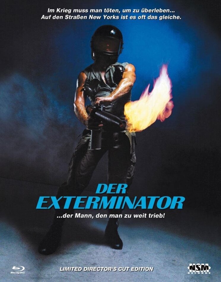 Der Exterminator (1980) (Cover A, Kleine Hartbox, Limited Edition, Uncut)