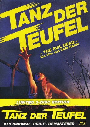 Tanz der Teufel (1981) (Cover A, Limited Edition, Mediabook, Remastered, Uncut, 3 Blu-rays)