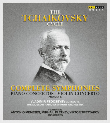 Moscow Radio Symphony Orchestra & Vladimir Fedosseyev - Tchaikovsky Cycle Volume I-VI (Arthaus Musik, 6 DVDs)