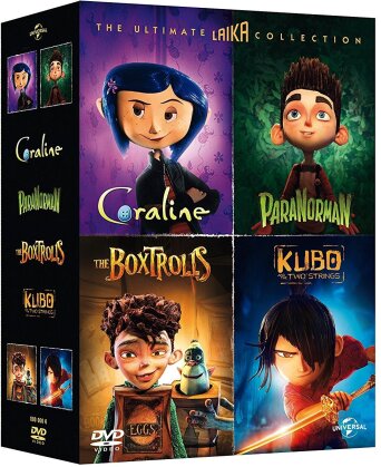 The Ultimate Laika Collection - Coraline / ParaNorman / The Boxtrolls / Kubo e la spada magica (4 DVDs)