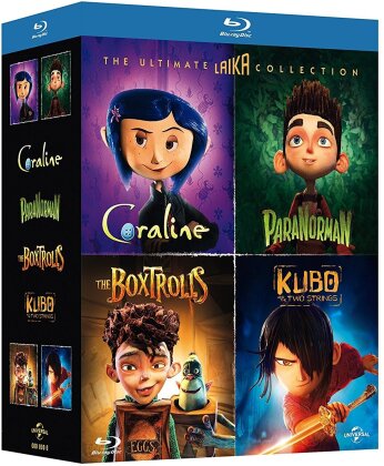 The Ultimate Laika Collection - Coraline / ParaNorman / The Boxtrolls / Kubo e la spada magica (4 Blu-rays)
