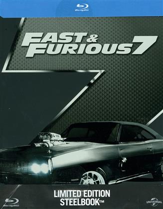 Fast & Furious 7 (2015) (Extended Version, Version Cinéma, Édition Limitée, Steelbook)