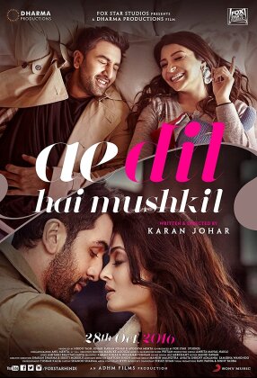 Die Sehnsucht meines Herzens - Ae Dil Hai Mushkil (2016) (+ Poster, 20th Anniversary Limited Coll. Edition, Limited Edition)