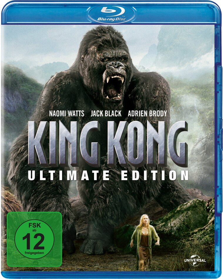 King Kong (2005) (Extended Edition, Kinoversion, Ultimate Edition, 2 Blu-rays)