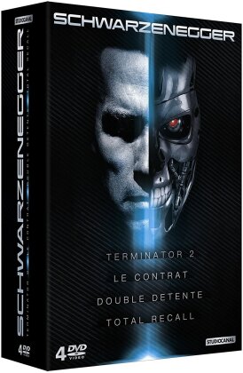 Schwarzenegger - Le contrat / Double détente / Total Recall / Terminator 2 (4 DVDs)