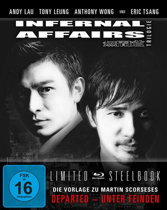 Infernal Affairs Trilogie (Limited Steelbook, 3 Blu-rays)
