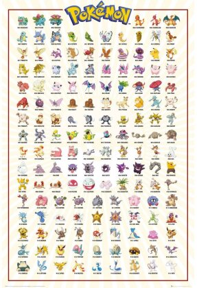 Pokemon: Kanto - Poster