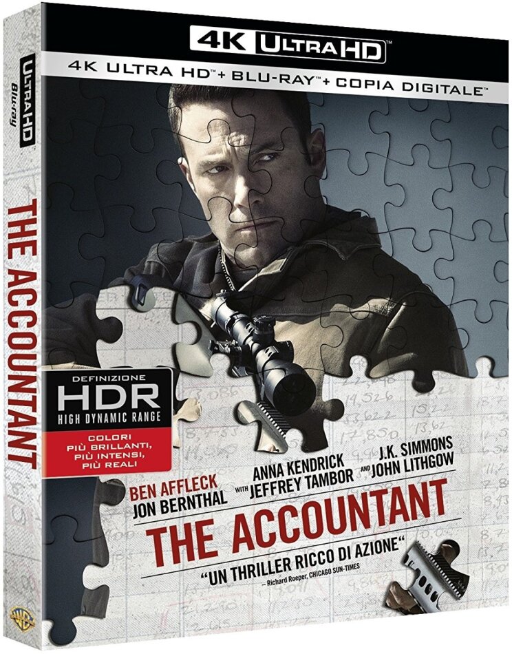 The Accountant (2016) (4K Ultra HD + Blu-ray)