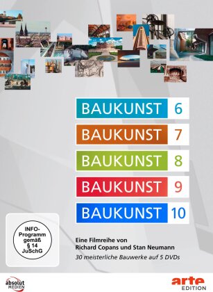 Baukunst - Teile 6-10 (Arte Edition, 5 DVDs)