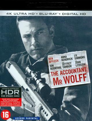 The Accountant - Mr. Wolff (2016) (4K Ultra HD + Blu-ray)