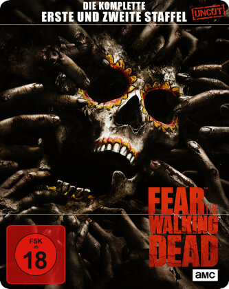 Fear the Walking Dead - Staffel 1 + 2 (Limited Steelbook, Uncut, 6 Blu-rays)
