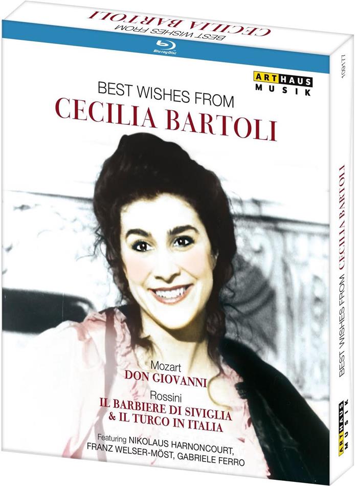 Cecilia Bartoli - Best Wishes Form Cecilia Bartoli (Arthaus Musik, Euro Arts, 3 Blu-rays)