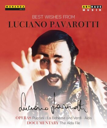 Luciano Pavarotti - Best Wishes From Luciano Pavarotti (Arthaus Musik, 3 Blu-rays)