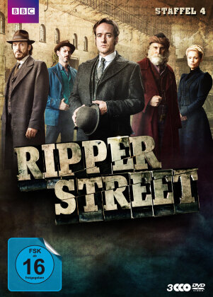 Ripper Street - Staffel 4 (BBC, Uncut, 3 DVDs)