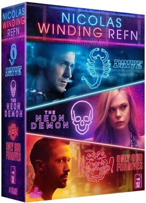 Nicolas Winding Refn - Drive / The Neon Demon / Only God Forgives (3 DVDs)
