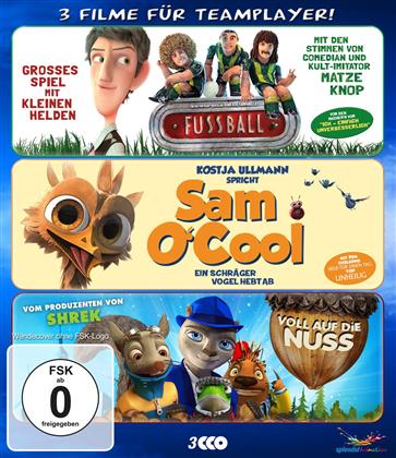 Fussball / Sam O'Cool / Voll auf die Nuss (3 Blu-rays)