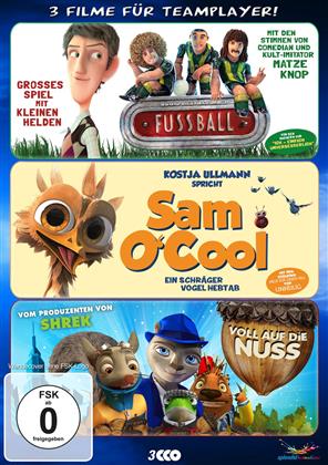 Fussball / Sam O'Cool / Voll auf die Nuss (3 DVDs)