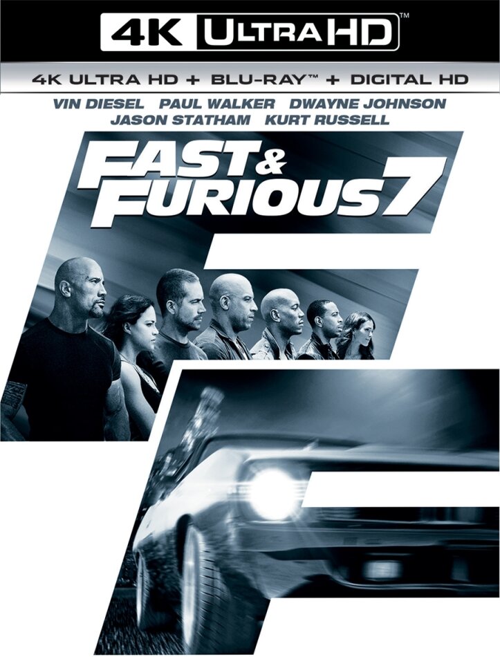 Fast & Furious 7 (2015) (4K Ultra HD + Blu-ray)
