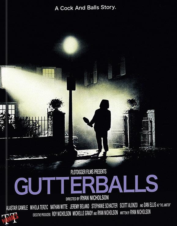 Gutterballs (2008) (Cover A, Limited Edition, Mediabook, Unrated, Blu-ray + DVD)