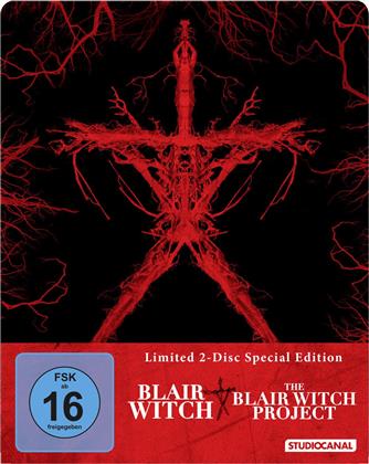 Blair Witch (2016) / The Blair Witch Project (1999) (Limited Special Edition, Steelbook, 2 Blu-rays)