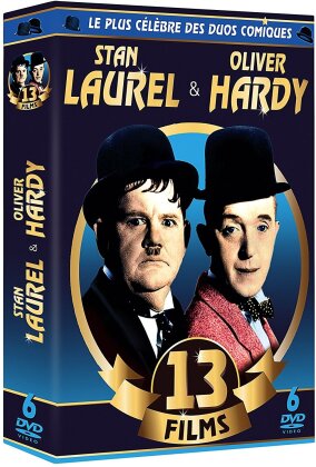 Stan Laurel & Oliver Hardy - 13 films (n/b, 6 DVD)