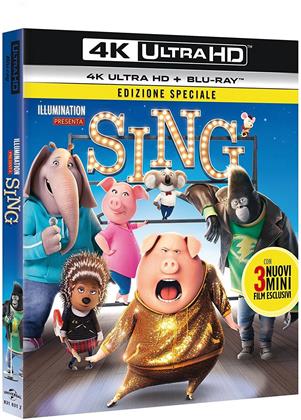 Sing (2016) (Special Edition, 4K Ultra HD + Blu-ray)
