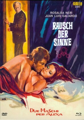 Rausch der Sinne (1971) (Cover C, Eurocult Collection, Limited Edition, Mediabook, Uncut, Blu-ray + 2 DVDs)