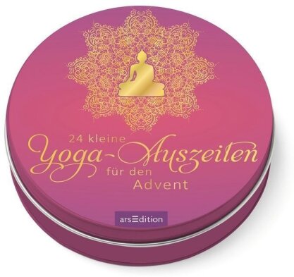 Adventskalender in der Dose. 24 kleine Yoga-Auszeiten für den Advent