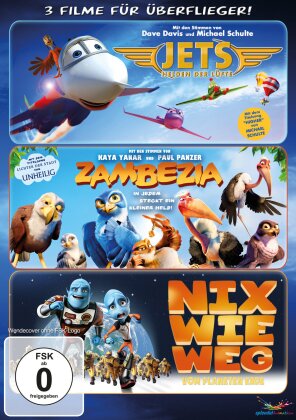 Jets / Zambezia / Nix wie weg vom Planeten Erde (3 DVDs)