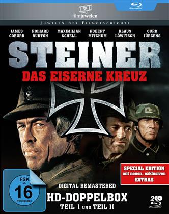 Steiner - Das eiserne Kreuz - Teil 1 & 2 (Filmjuwelen, Édition Spéciale, 2 Blu-ray)