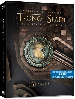 Il Trono di Spade - Stagione 6 (con magnete da collezione, Édition Limitée, Steelbook, 4 Blu-ray)