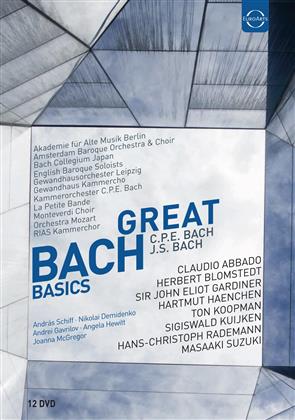 Various Artists - Great Bach Basics (Euro Arts, 12 DVDs)